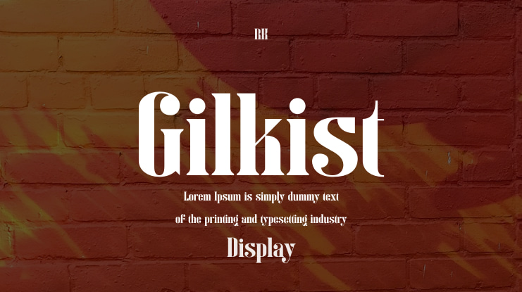 Gilkist Font
