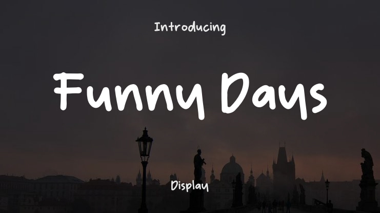 Funny Days Font