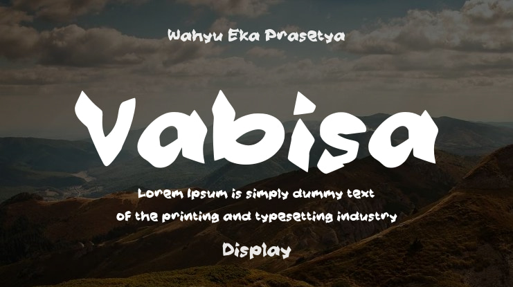 Vabisa Font
