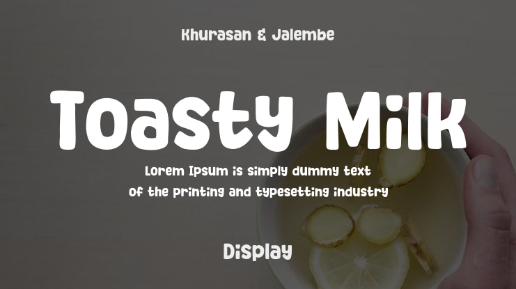 Toasty Milk Font