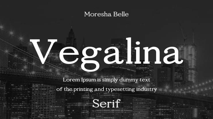 Vegalina Font