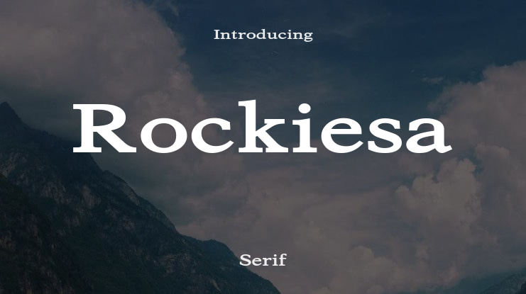 Rockiesa Font