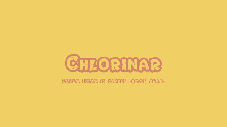 Chlorinar Font