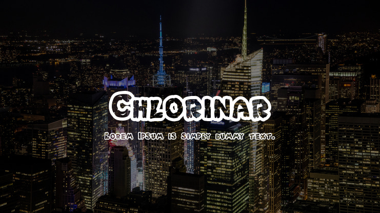 Chlorinar Font