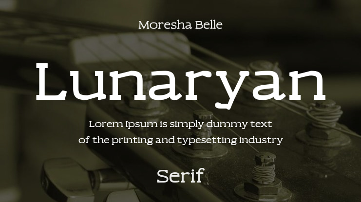 Lunaryan Font