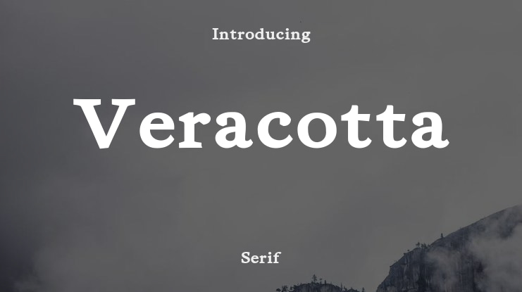Veracotta Font