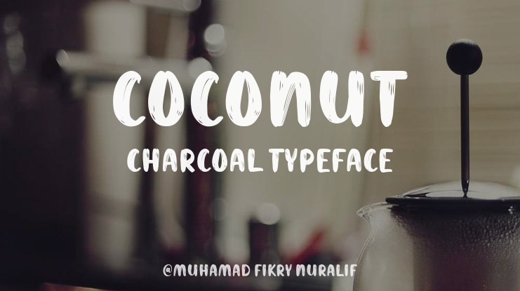 Coconut Charcoal Font