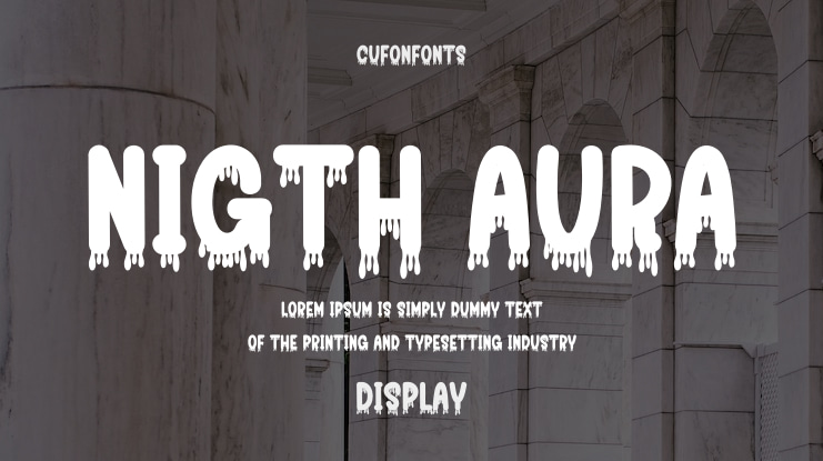 Nigth Aura Font