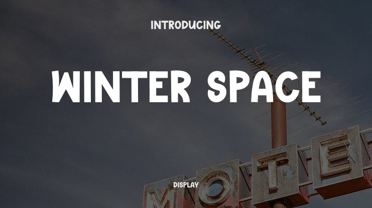 Winter Space Font