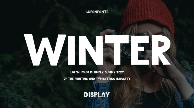 Winter Font