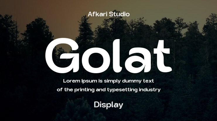 Golat Font Family
