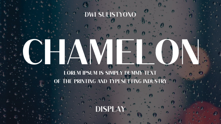 Chamelon Font