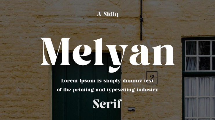 Melyan Font