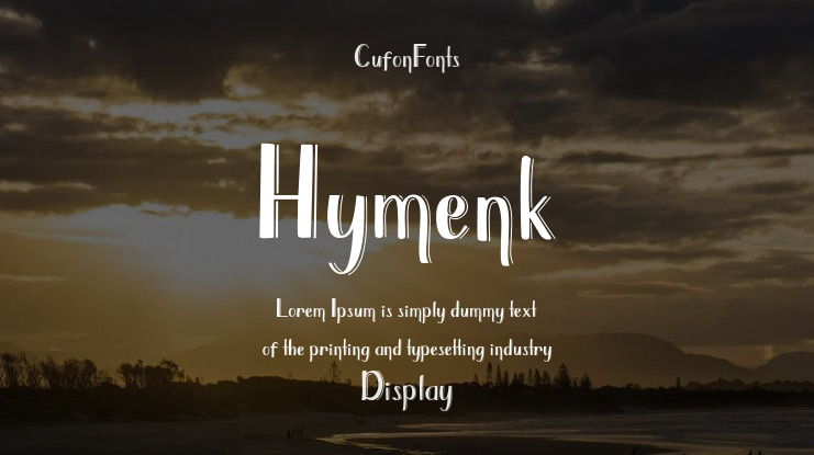 Hymenk Font