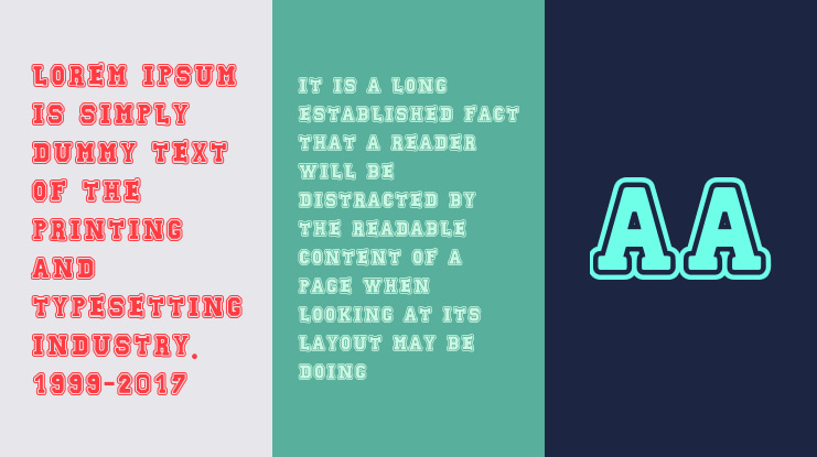 Echoline Varsity Font