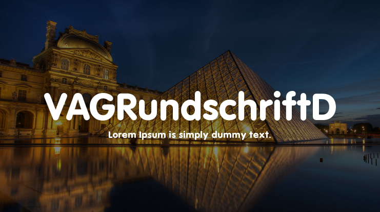 VAGRundschriftD Font