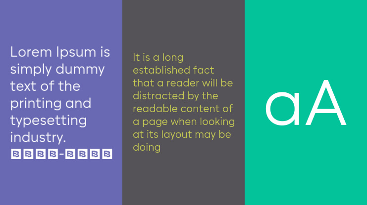 GeovaTrial Font Family