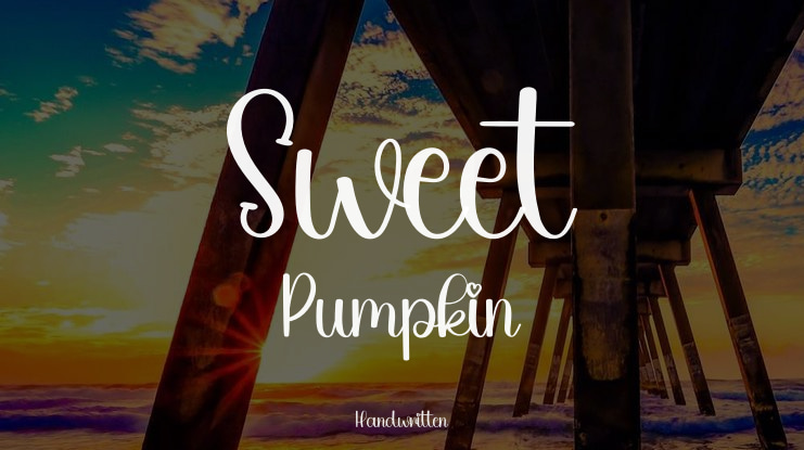 Sweet Pumpkin Font