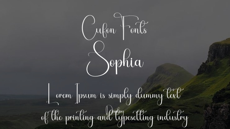Sophia Font