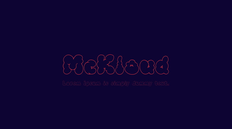 McKloud Font Family