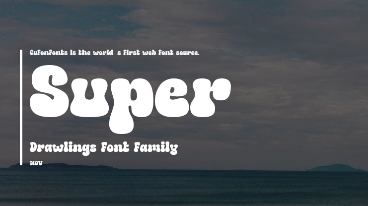 Super Drawlings Font