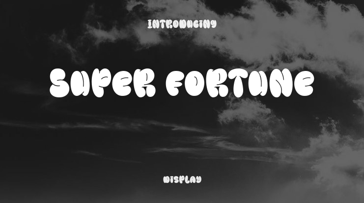 Super Fortune Font