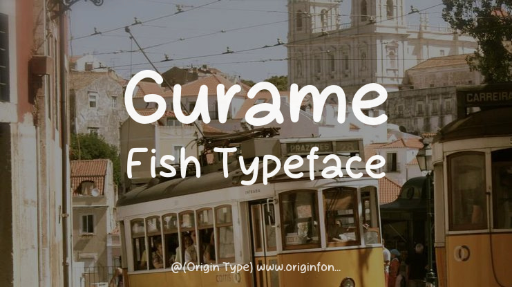 Gurame Fish Font