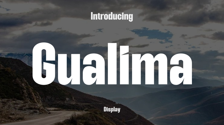 Gualima Font