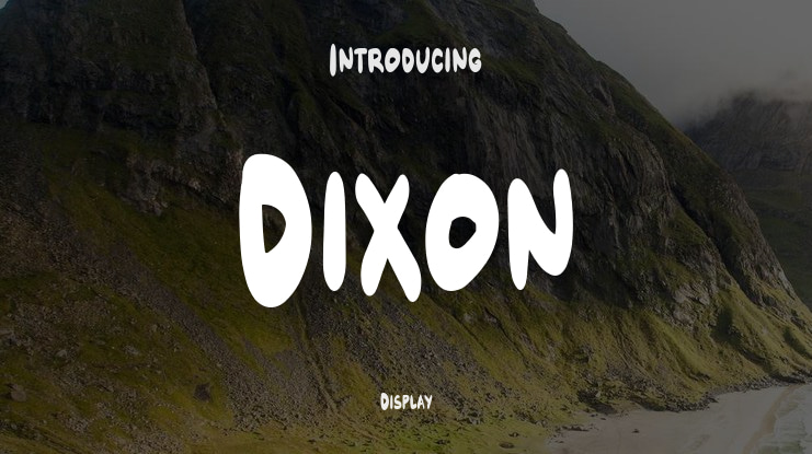 Dixon Font