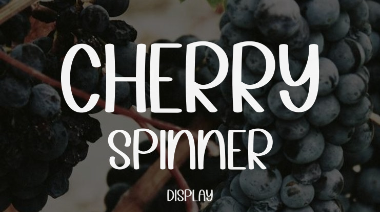 Cherry Spinner Font