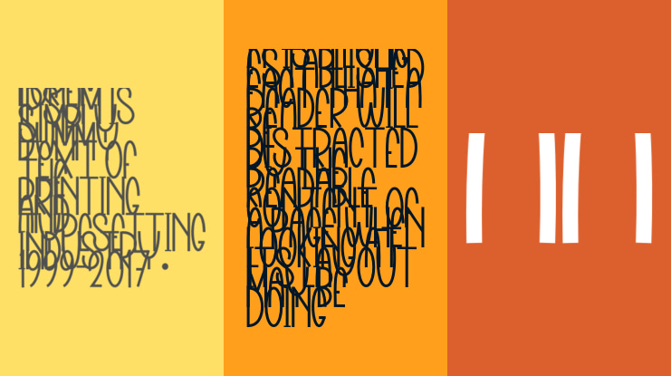 Hipster Rainbow Font