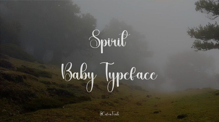 Spirit Baby Font