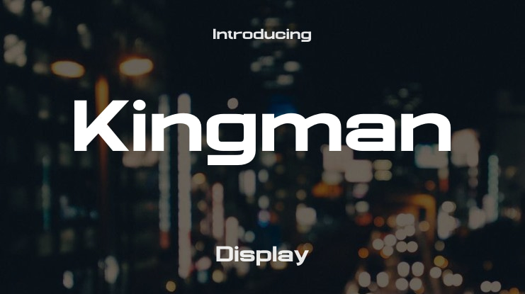 Kingman Font