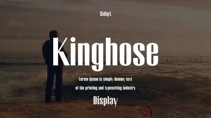 Kinghose Font