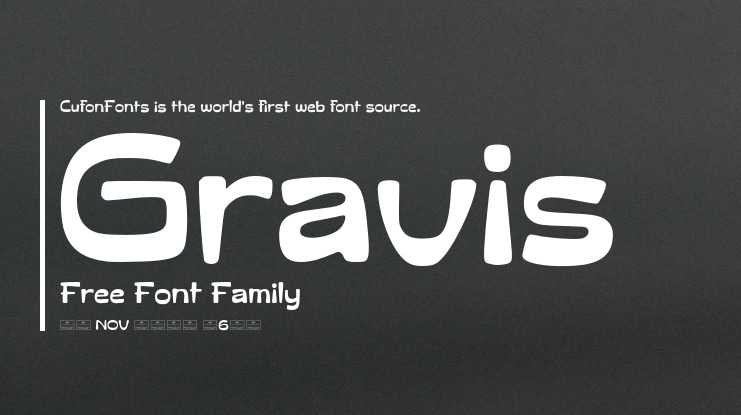 Gravis Free Font