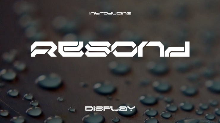 Resond Font