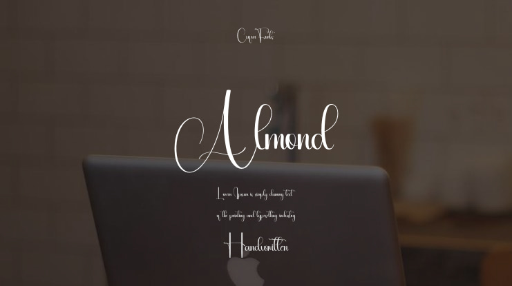 Almond Font