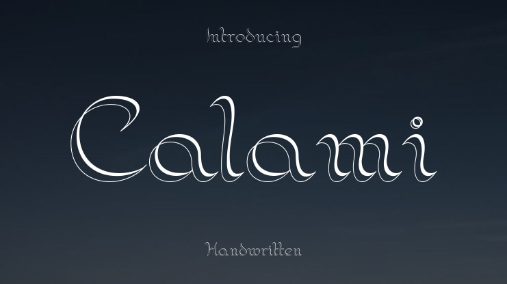 Calami Font Family