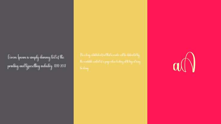 Wonderful Snowing Font