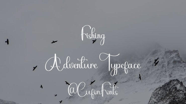 Fishing Adventure Font