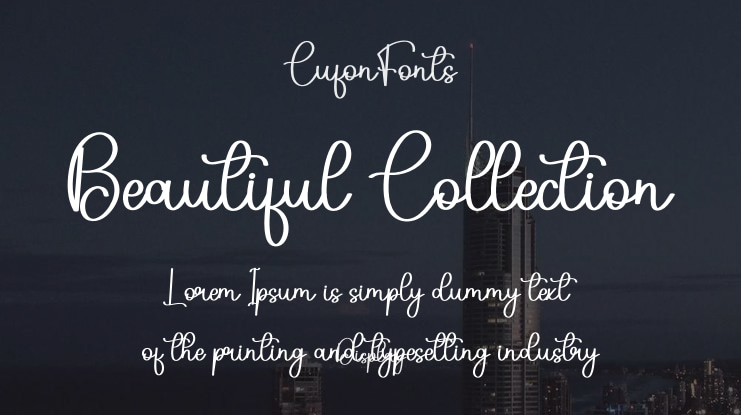 Beautiful Collection Font