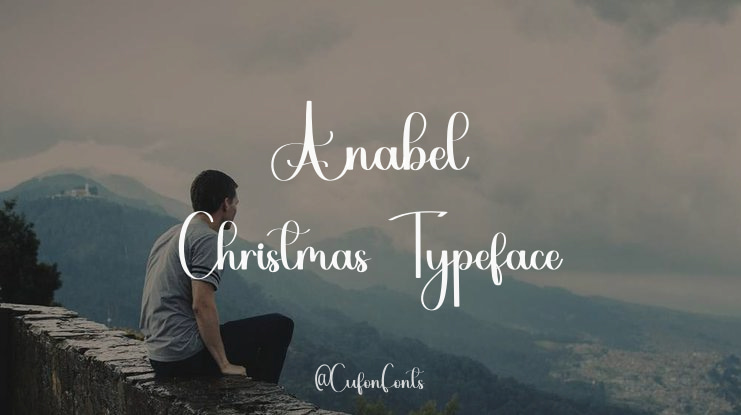 Anabel Christmas Font