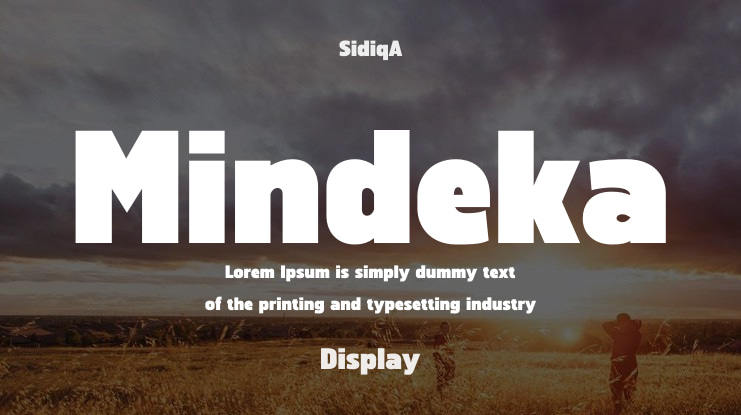 Mindeka Font