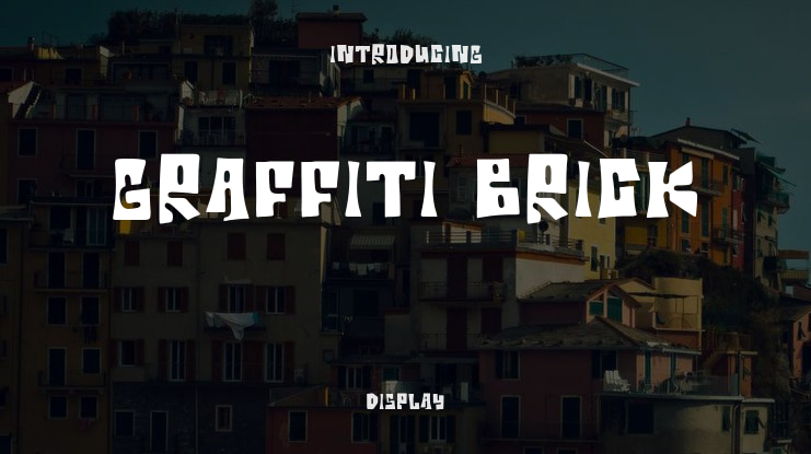 Graffiti Brick Font Family