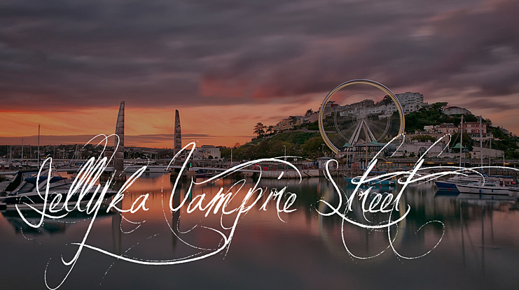 Jellyka Vampire Street Font