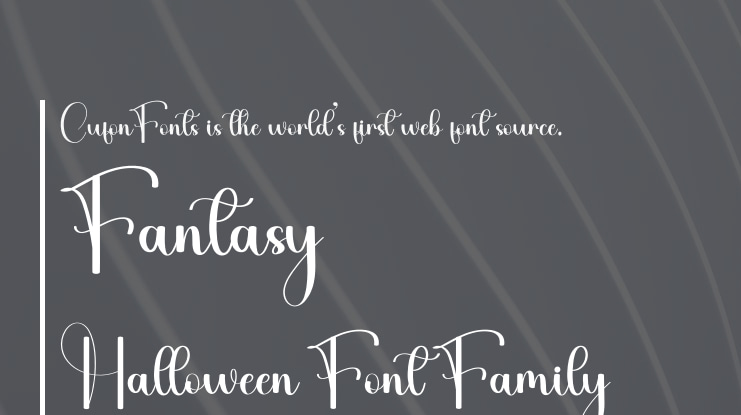 Fantasy Halloween Font