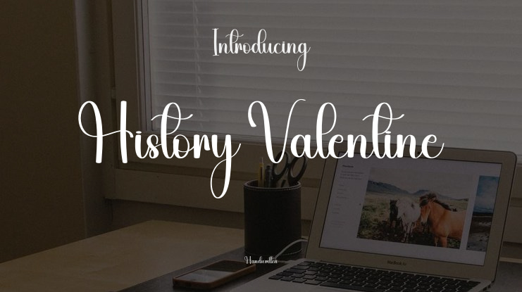 History Valentine Font