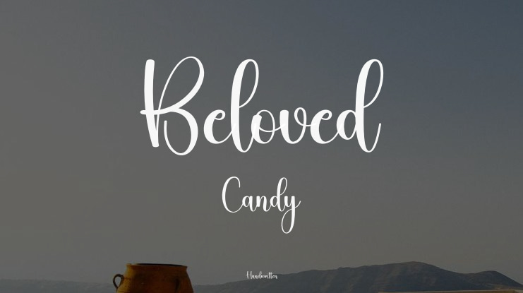 Beloved Candy Font