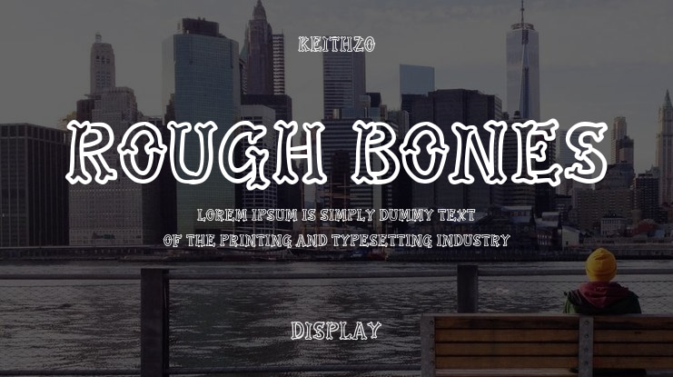 Rough Bones Font
