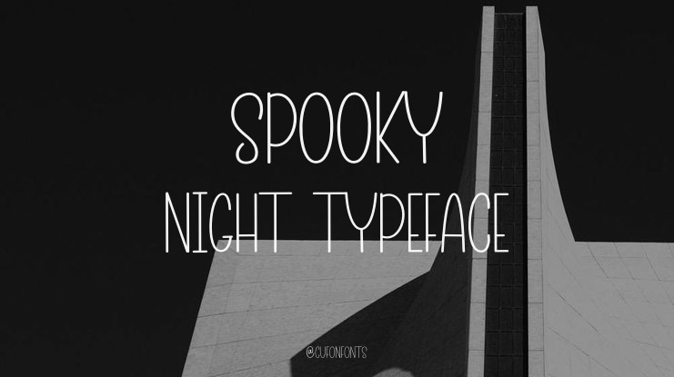 Spooky Night Font
